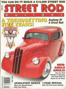 STREET ROD BUILDER 2005 MAY - '40 FRAME BUILD, MODEL A FIREWALL, INTERIORS*